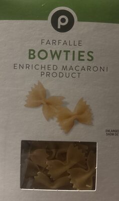 Enriched Macaroni Product, Farfalle Bowties