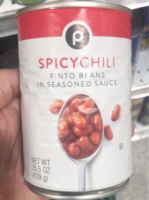 Spicy Chili Pinto Beans In Seasoned Sauce, Spicy Chili