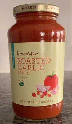 Publix, Greenwise, Organic Roasted Garlic Sauce