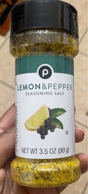Lemon & Pepper Seasoning Salt, Lemon & Pepper