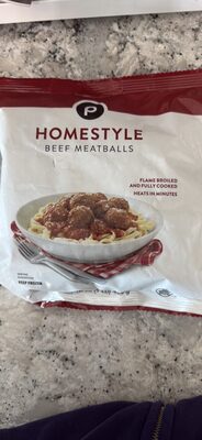 Homestyle Beef Meatballs, Homestyle