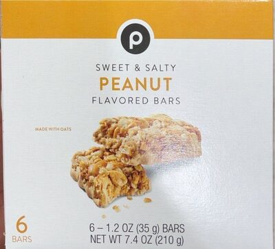Peanut Flavored Sweet & Salty Bars, Peanut