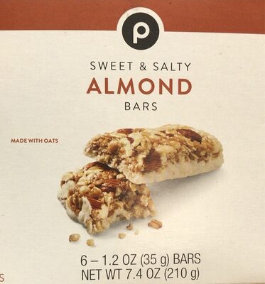 Sweet & Salty Almond Bars, Sweet & Salty Almond