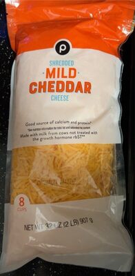 Mild Cheddar Shredded Cheese, Mild Cheddar