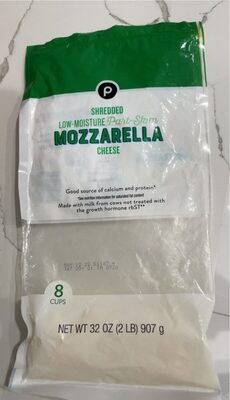 Shredded Low-Moisture Part-Skim Mozzarella Cheese, Shredded