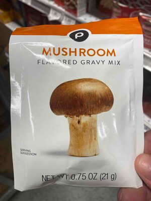 Mushroom Flavored Gravy Mix, Mushroom