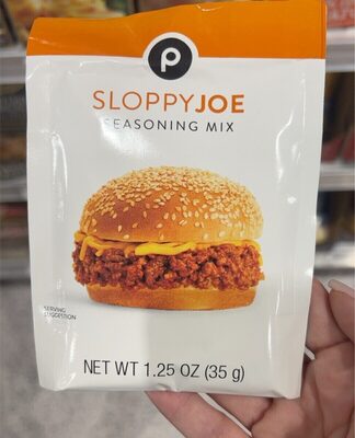 Sloppy Joe Seasoning Mix, Sloppyjoe
