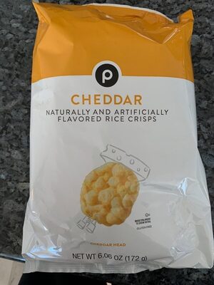 Cheddar Flavored Rice Crisps, Cheddar