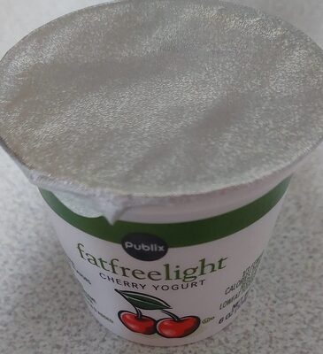 Light Blended Cherry Lowfat Yogurt, Light