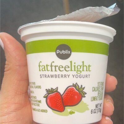 Light Strawberry Blended Lowfat Yogurt, Strawberry