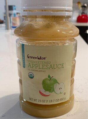 Unsweetened Applesauce, Unsweetened