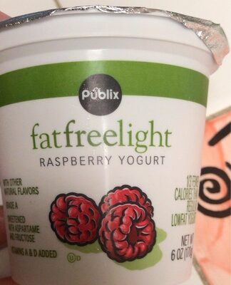 Light Blended Raspberry Lowfat Yogurt, Raspberry