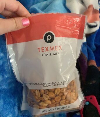 Texmex Spicy Peanuts, Cajun Corn Nuggets, Spicy Sesame Sticks, Cajun Corn Sticks Trail Mix, Texmex