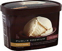 Classic Ice Cream French Vanilla Ice Cream Made With Egg Yolks, Vanilla Extract, And Ground Vanilla Beans, French Vanilla