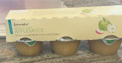 Unsweetened Applesauce, Unsweetened