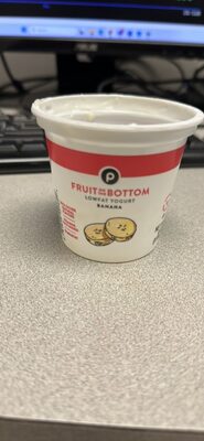 Banana Fruit On The Bottom Lowfat Yogurt, Banana