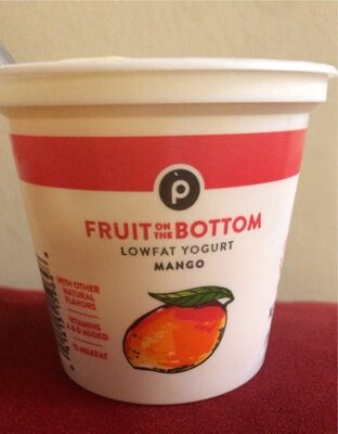 Mango Fruit On The Bottom Lowfat Yogurt, Mango