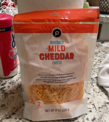Mild Cheddar Shredded Cheese, Mild Cheddar