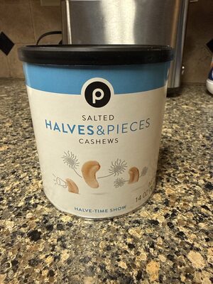 Salted Cashews Halves & Pieces, Salted