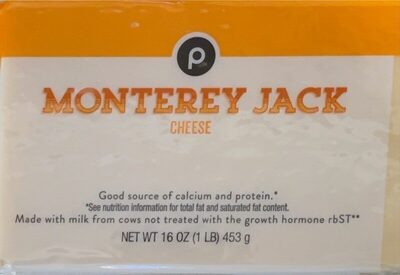 Monterey Jack Cheese, Monterey Jack