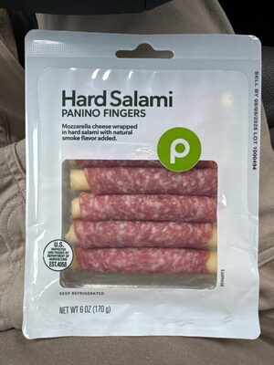 Hard Salami Panino Fingers, Hard Salami