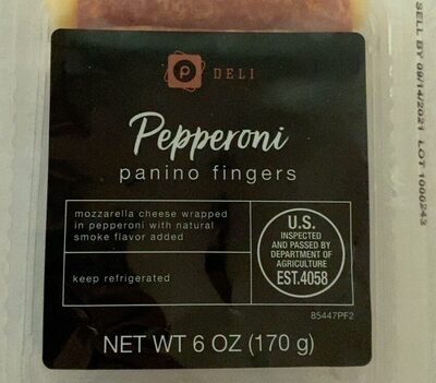 Pepperoni Panino Fingers, Pepperoni