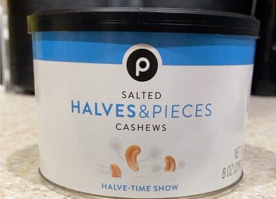 Salted Halves & Pieces Cashews, Salted