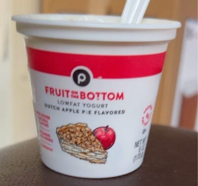 Dutch Apple Pie Fruit On The Bottom Lowfat Yogurt, Dutch Apple Pie