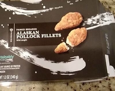 Panko Breaded Alaskan Pollock Fillets, Panko Breaded