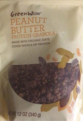 Peanut Butter Protein Granola, Peanut Butter