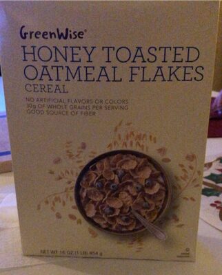 Honey Toasted Oatmeal Flakes Cereal, Honey Toasted Oatmeal Flakes