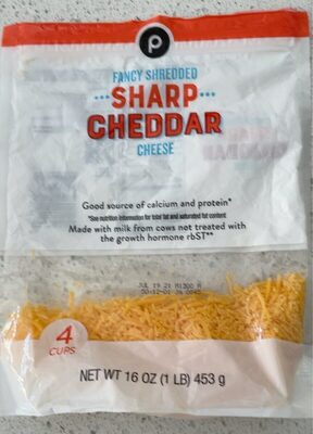 Sharp Cheddar Fancy Shredded Cheese, Sharp Cheddar