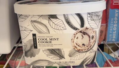 Cool Mint Cookie Frozen Yogurt, Cool Mint Cookie