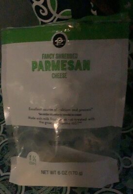 Parmesan Fancy Shredded Cheese, Parmesan