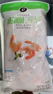 Peel & Eat Deveined, Cooked Medium Shrimp