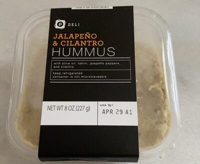 Jalapeno & Cilantro Hummus, Jalapeno & Cilantro