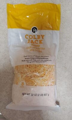 Colby Jack Shredded Colby And Monterey Jack Cheeses, Colby Jack