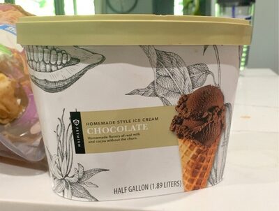 Chocolate Homemade Style Ice Cream, Chocolate