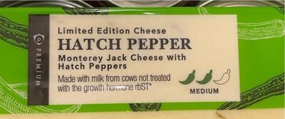 Medium Monterey Jack Cheese With Hatch Peppers, Medium