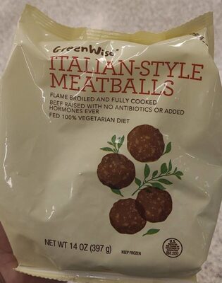 Italian-Style Meatballs, Italian-Style
