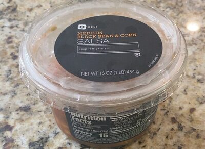Medium Black Bean & Corn Salsa, Medium Black Bean & Corn