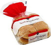 Seeded Hamburger Buns, Seeded