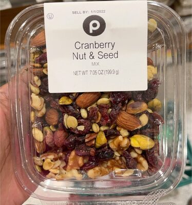 Cranberry Nut & Seed Mix, Cranberry Nut & Seed