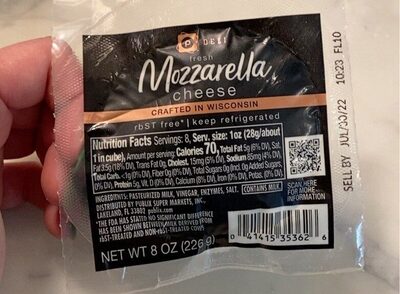 Fresh Mozzarella Cheese, Mozzarella