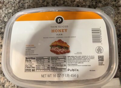 Honey Thin Sliced Ham, Honey