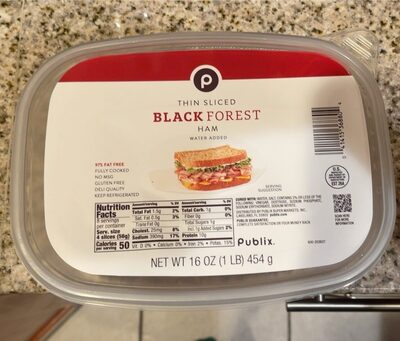 Black Forest Thin Sliced Ham, Black Forest