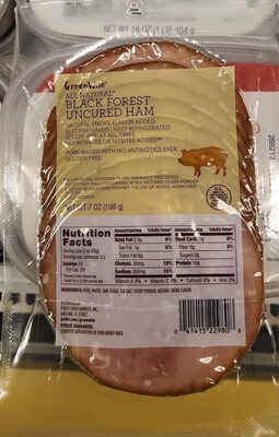 Cherrywood Smoked Thin Sliced Ham, Cherrywood Smoked
