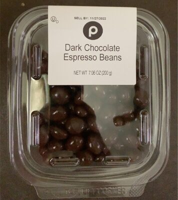 Dark Chocolate Espresso Beans, Dark Chocolate Espresso