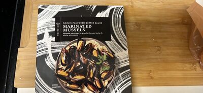 Garlic-Flavored Butter Sauce Marinated Mussels, Garlic