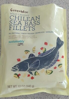 Wild Caught Chilean Sea Bass Fillets